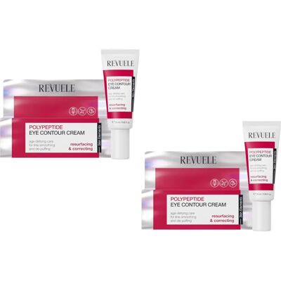 Revuele Polypeptide Oogcrème - Verzacht Rimpels & Donkere Kringen Revuele Polypeptide Oogcrème - Verzacht Rimpels & Donkere Kringen