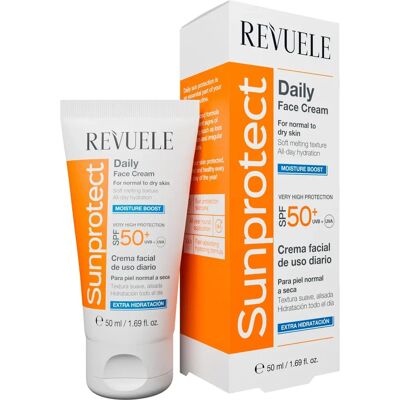 Revuele Sunprotect Moisture Boost Hydrating Day Cream SPF 50+ 50ml - Day Cream Revuele Sunprotect Moisture Boost Hydrating Day Cream SPF 50+ 50ml - Day Cream