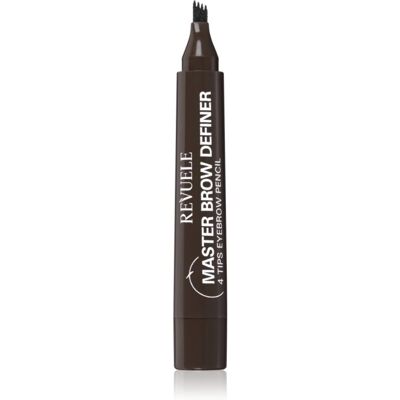 Revuele Master Brow Definer - Eyebrow Pencil - Dark - Natural Beauty Revuele Master Brow Definer - Eyebrow Pencil - Dark - Natural Beauty