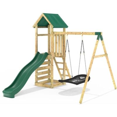 Elbrus - Rebo Adventure - Wooden - Swing Set - Playset Elbrus - Rebo Adventure - Wooden - Swing Set - Playset