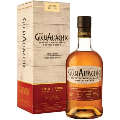 GlenAllachie 10 Ans Vin Cuvee Finition - Whisky - Publicité GlenAllachie 10 Ans Vin Cuvee Finition - Whisky - Publicité