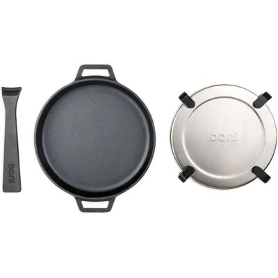 Ooni Gusseisen Pfanne 25cm - Für Outdoor Kochen Ooni Gusseisen Pfanne 25cm - Für Outdoor Kochen