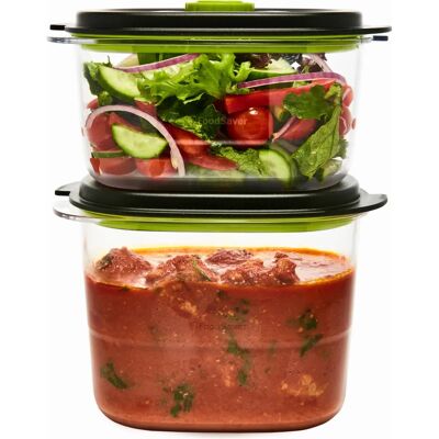 FoodSaver FFC025X Vakuové Potravinové Kontejnery - 2 Velikosti FoodSaver FFC025X Vakuové Potravinové Kontejnery - 2 Velikosti