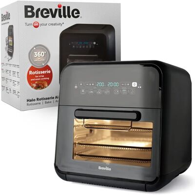 Friteuse à air Breville VDF127X-DIM - 10.6L, 2000W, Noir - Publicité Friteuse à air Breville VDF127X-DIM - 10.6L, 2000W, Noir - Publicité