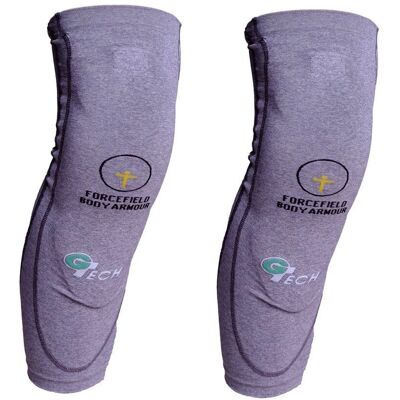 Forcefield GTech Protettori di gomiti e ginocchia - Grigio - M Forcefield GTech Protettori di gomiti e ginocchia - Grigio - M