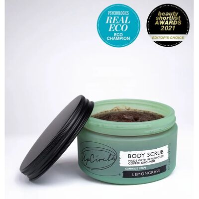 UpCircle Coffee & Lemongrass Body Scrub 220 ml - Body Scrub UpCircle Coffee & Lemongrass Body Scrub 220 ml - Body Scrub