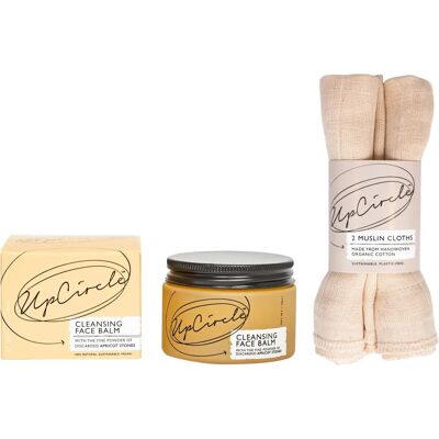 UpCircle Beauty Cleansing Face Balm with Apricot Powder (50ml) UpCircle Beauty Cleansing Face Balm with Apricot Powder (50ml)