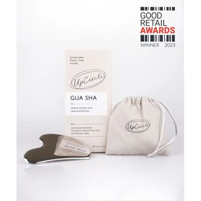 UpCircle Stainless Steel Gua Sha - Facial Massage Tool for Lymphatic Drainage and Skin Rejuvenation UpCircle Stainless Steel Gua Sha - Facial Massage Tool for Lymphatic Drainage and Skin Rejuvenation