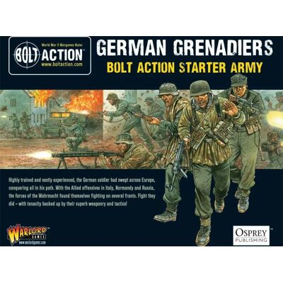 Armée de Départ des Grenadiers Allemands - Warlord Games - Publicité Armée de Départ des Grenadiers Allemands - Warlord Games - Publicité