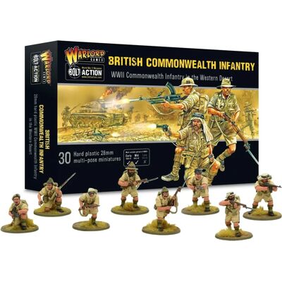 Warlord Games Brytyjska Piechota Wspólnoty - Rozszerzenie na Pustynnym Wyposażeniu Warlord Games Brytyjska Piechota Wspólnoty - Rozszerzenie na Pustynnym Wyposażeniu