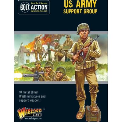 Rozszerzenie Grupy Wsparcia US Army - Gra z figurkami Warlord Games Rozszerzenie Grupy Wsparcia US Army - Gra z figurkami Warlord Games