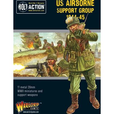 Warlord Games Grupa wsparcia US Airborne - Rozszerzenie do Figurkow WWII Warlord Games Grupa wsparcia US Airborne - Rozszerzenie do Figurkow WWII