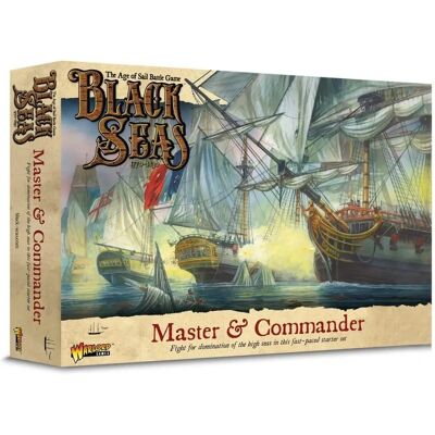 Warlord Games Black Seas Master & Commander Starter Set - Jeu de figurines Warlord Games Black Seas Master & Commander Starter Set - Jeu de figurines