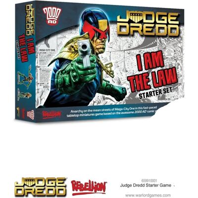 Warlord Games Judge Dredd - Je suis la loi ! Kit de démarrage - Jeu de figurines - Publicité Warlord Games Judge Dredd - Je suis la loi ! Kit de démarrage - Jeu de figurines - Publicité