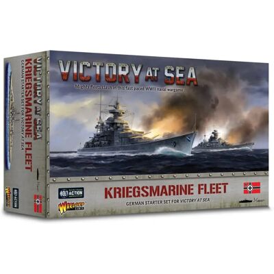 Victory at Sea Kriegsmarine Fleet - Extension de Warlord Games - Publicité Victory at Sea Kriegsmarine Fleet - Extension de Warlord Games - Publicité