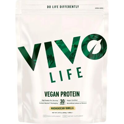 Vivo Life Wegańskie Białko Wanilia - 900g Vivo Life Wegańskie Białko Wanilia - 900g