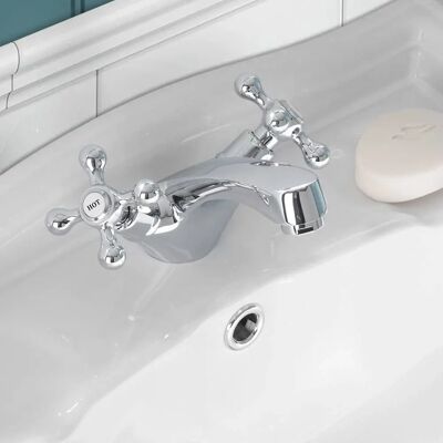 NES - Home Victorian Basin Mono Mixer Tap - Basin Mixer Tap NES - Home Victorian Basin Mono Mixer Tap - Basin Mixer Tap