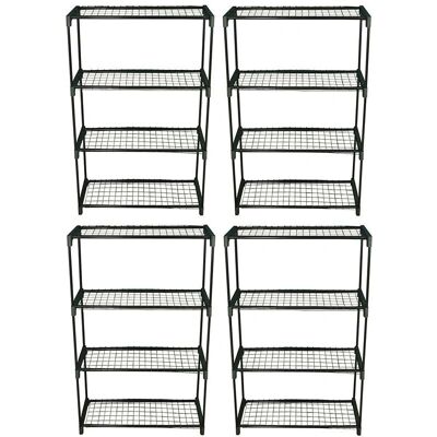 Selections - Greenhouse Shelving - 4 Tier - Pack 4 - Shelving Selections - Greenhouse Shelving - 4 Tier - Pack 4 - Shelving