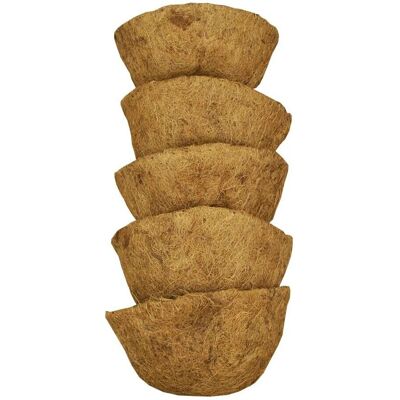 Coco - Wall Basket Liner - 30cm - 5 Pack - Planter Liner Coco - Wall Basket Liner - 30cm - 5 Pack - Planter Liner