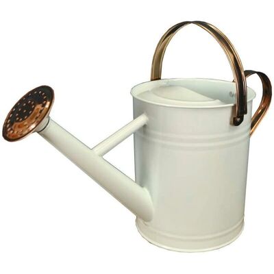 Selections - Ivory & Copper Watering Can - 3.5 L - Watering Can Selections - Ivory & Copper Watering Can - 3.5 L - Watering Can