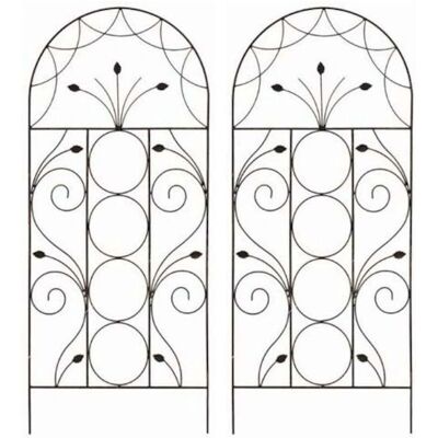 Leaf Design - Leaf Design Metal Trellis - 120x50 cm Leaf Design - Leaf Design Metal Trellis - 120x50 cm