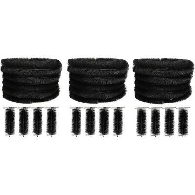 Selections - 60m Black - Gutter Brush - Leaf Guard - Gutter Guard Brush Selections - 60m Black - Gutter Brush - Leaf Guard - Gutter Guard Brush