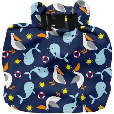 Bambino Mio WNBNAU torba na pieluchy - Wodoszczelna, Wielokolorowa, Lekka Bambino Mio WNBNAU torba na pieluchy - Wodoszczelna, Wielokolorowa, Lekka