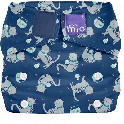 Pielucha wielorazowa Bambino Mio Miosolo All-in-One - Konfetti Kot Ciemnoniebieski Pielucha wielorazowa Bambino Mio Miosolo All-in-One - Konfetti Kot Ciemnoniebieski
