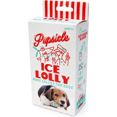 Suck UK Pupsicle Ice Lolly Maker - Red - Dog Ice Lolly Suck UK Pupsicle Ice Lolly Maker - Red - Dog Ice Lolly