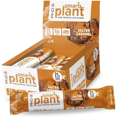 PhD Salted Caramel Vegan Protein Bar - 12 Pack PhD Salted Caramel Vegan Protein Bar - 12 Pack