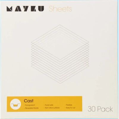 Mayku Klarsichtfolie 0,5mm - Sheet für wiederverwendbare Formen Mayku Klarsichtfolie 0,5mm - Sheet für wiederverwendbare Formen
