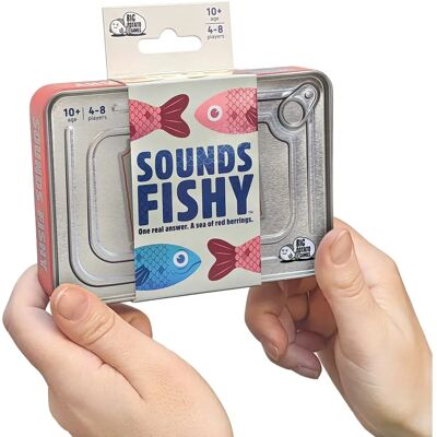 Big Potato Sounds Fishy Travel Game - Compact Party Fun Big Potato Sounds Fishy Travel Game - Compact Party Fun