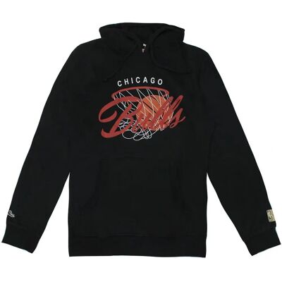 Mitchell & Ness Chicago Bulls Hoodie - Cotton - XS Mitchell & Ness Chicago Bulls Hoodie - Cotton - XS