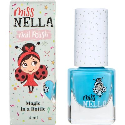 Vernis à ongles pour enfants Miss Nella Sirène Bleu - 4ml - Publicité Vernis à ongles pour enfants Miss Nella Sirène Bleu - 4ml - Publicité