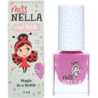 Miss Nella Esmalte de Unhas Lilás Peel-Off para Crianças - Maquiagem Infantil - 4 ml Miss Nella Esmalte de Unhas Lilás Peel-Off para Crianças - Maquiagem Infantil - 4 ml