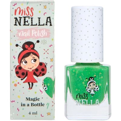 Esmalte de unhas verde Miss Nella - Seguro para crianças - 4ml Esmalte de unhas verde Miss Nella - Seguro para crianças - 4ml