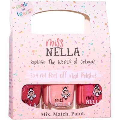 Miss Nella - Peel-off Kids Polish - Tick Me Pink Miss Nella - Peel-off Kids Polish - Tick Me Pink