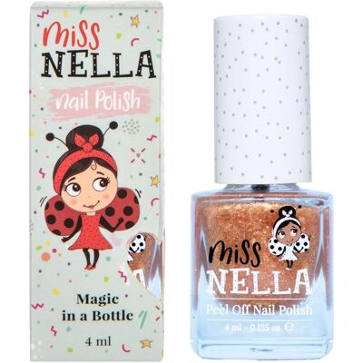 Vernis à ongles Miss Nella - Sésame ouvert - Orange - Publicité Vernis à ongles Miss Nella - Sésame ouvert - Orange - Publicité