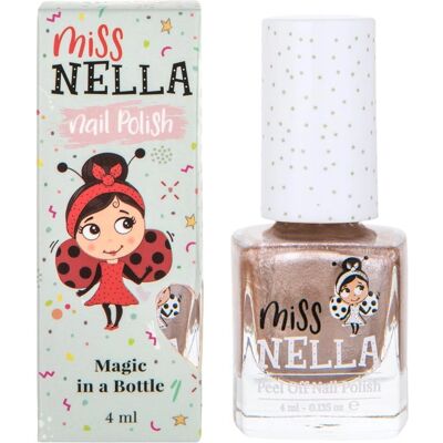Vernis à ongles métallique rose pour enfants Miss Nella - Vernis - Publicité Vernis à ongles métallique rose pour enfants Miss Nella - Vernis - Publicité