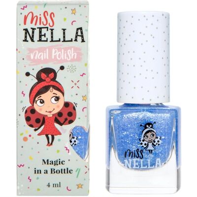 Esmalte de Unhas Azul Metálico Peel-Off Miss Nella Esmalte de Unhas Azul Metálico Peel-Off Miss Nella