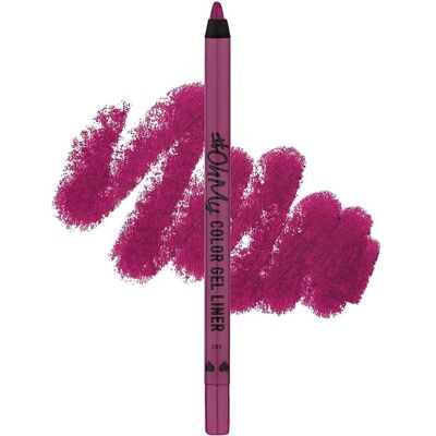 Lamel OhMy Color Gel Eyeliner Pen nr 402 - Fuksja - Eyeliner Lamel OhMy Color Gel Eyeliner Pen nr 402 - Fuksja - Eyeliner