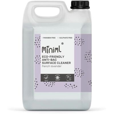 Miniml Lavendel 5L Natürlicher Anti-Bac-Reiniger Nachfüllung - Reiniger Miniml Lavendel 5L Natürlicher Anti-Bac-Reiniger Nachfüllung - Reiniger
