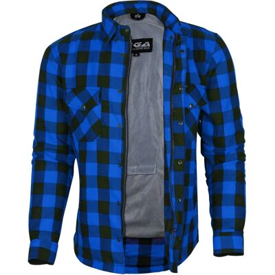 Bikers Gear Australia XXX-Large Chemise Décontractée Multicolore - Casual Shirt - Publicité Bikers Gear Australia XXX-Large Chemise Décontractée Multicolore - Casual Shirt - Publicité