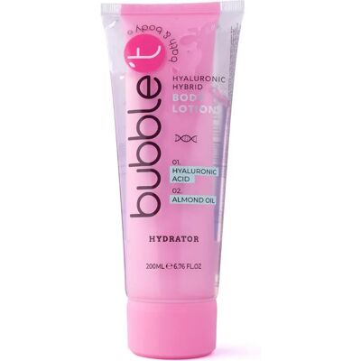 Bubble T Cosmetics - Ibrida Ialuronico - 200 ml - Olio di mandorle - Body lotion Bubble T Cosmetics - Ibrida Ialuronico - 200 ml - Olio di mandorle - Body lotion