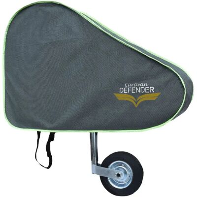 Defender Caravan Tow Hitch Cover Light Grey/Green - Towing Accessories Defender Caravan Tow Hitch Cover Light Grey/Green - Towing Accessories
