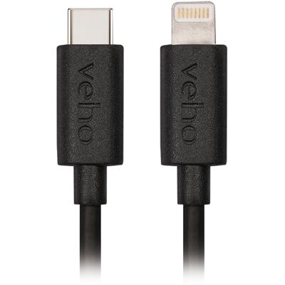 Veho VCL-004-MFI-C-20CM Câble Lightning - Câble - Publicité Veho VCL-004-MFI-C-20CM Câble Lightning - Câble - Publicité