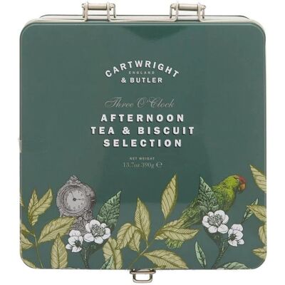 Cartwright & Butler Three O’Clock Afternoon Tea And Biscuits Selection - Tea and Biscuits Gift Set Cartwright & Butler Three O’Clock Afternoon Tea And Biscuits Selection - Tea and Biscuits Gift Set