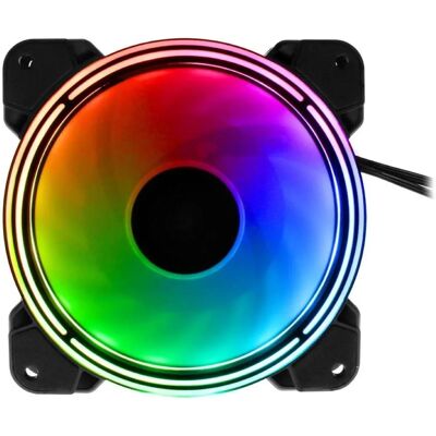 Ventilateur XSPC RGB Series 2 ARGB PWM - Noir - Publicité Ventilateur XSPC RGB Series 2 ARGB PWM - Noir - Publicité