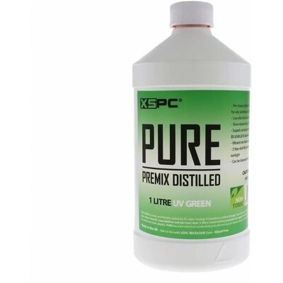 XSPC PURE Premix Coolant - UV Green - 1 Litre - Liquide de refroidissement - Publicité XSPC PURE Premix Coolant - UV Green - 1 Litre - Liquide de refroidissement - Publicité