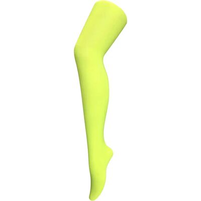 Sock Snob Yellow Neon Tights - 40 Denier One Size - Women Sock Snob Yellow Neon Tights - 40 Denier One Size - Women